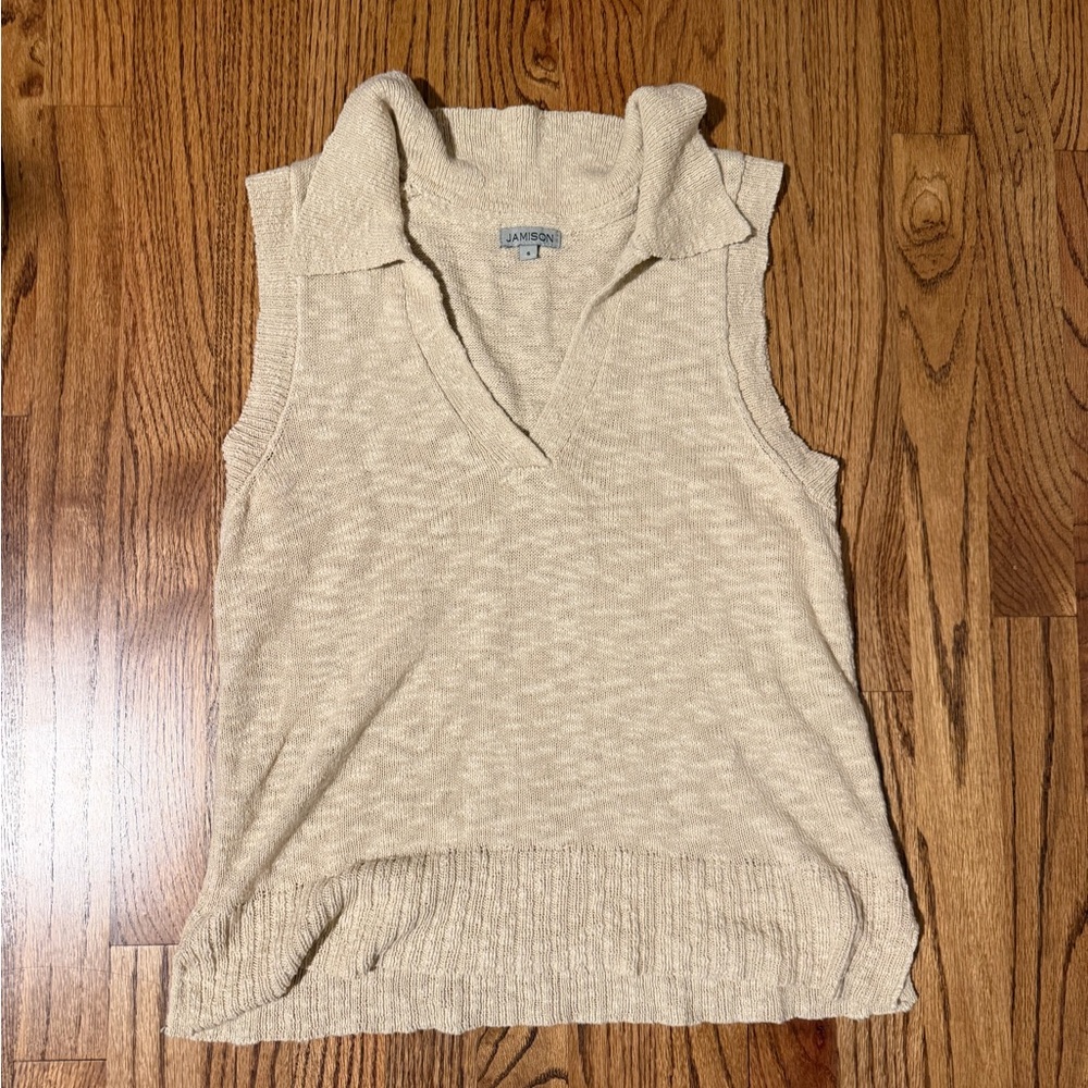 Jamison Knit Collared Tank
